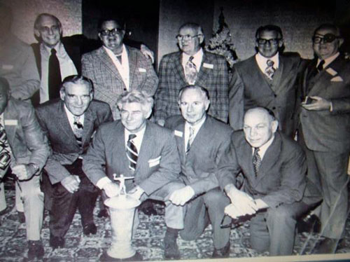 1935 Detroit Lions at a reunion